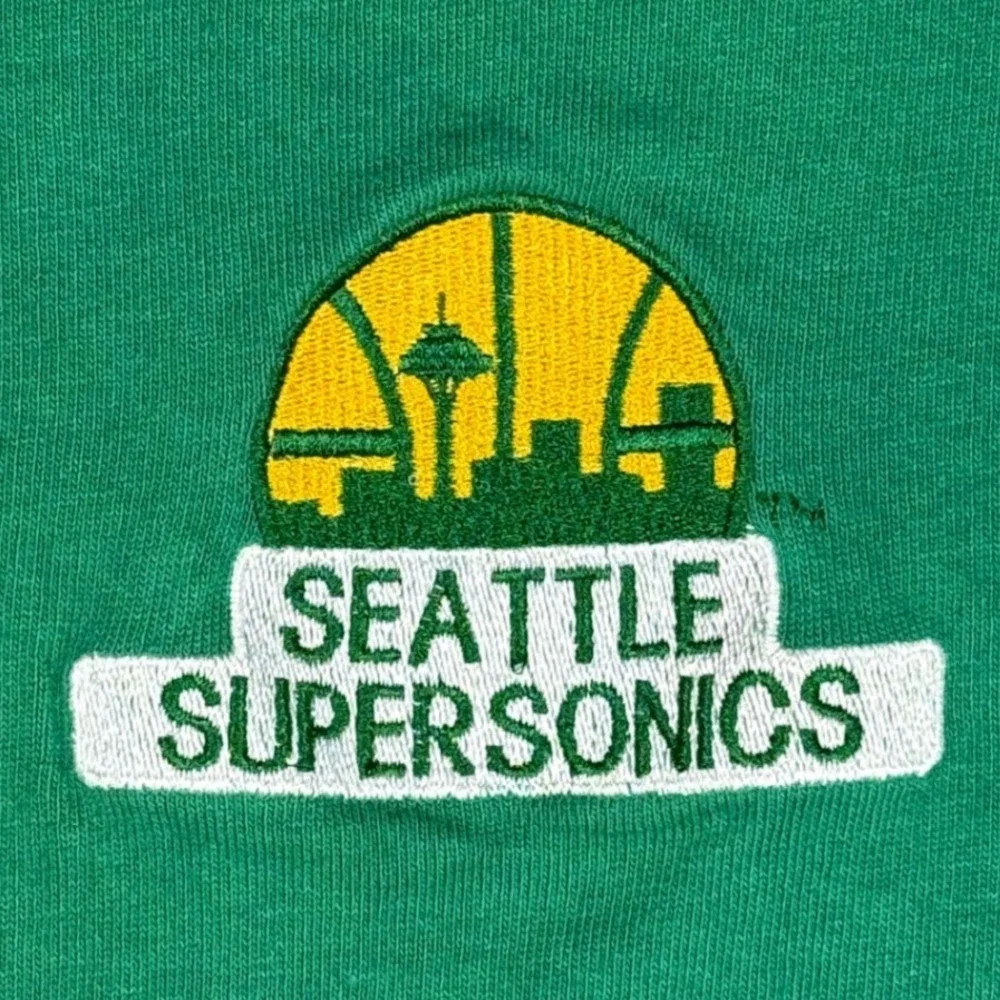 Vintage Seattle‎ SuperSonics Champion Single Stitch T Shirt XL USA NBA
